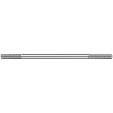 Zoro Select Link37512ea Double-End Threaded Rod, 3/8"-24 Thread To 3/8"-24,