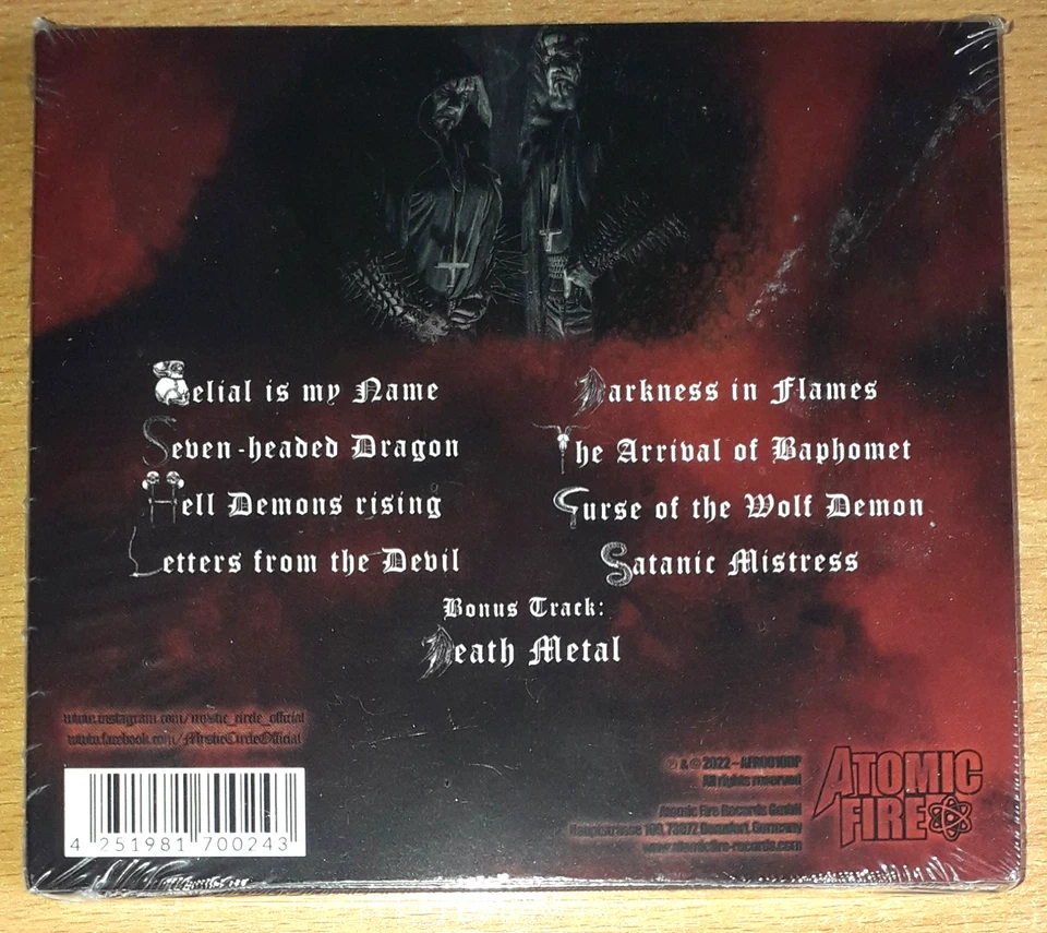 Mystic Circle - Mystic Circle CD Limited Edition Digipak (Black Metal) *NEU/OVP* - Bild 2 von 3