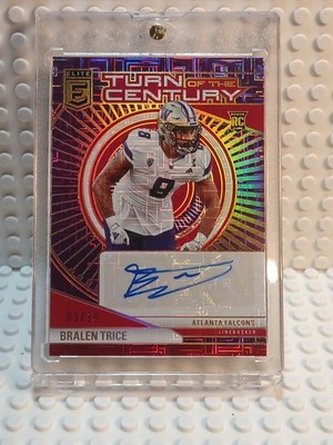 2024 Donruss Elite BRALEN TRICE Turn of the Century Auto /10 #TCA-BTR 