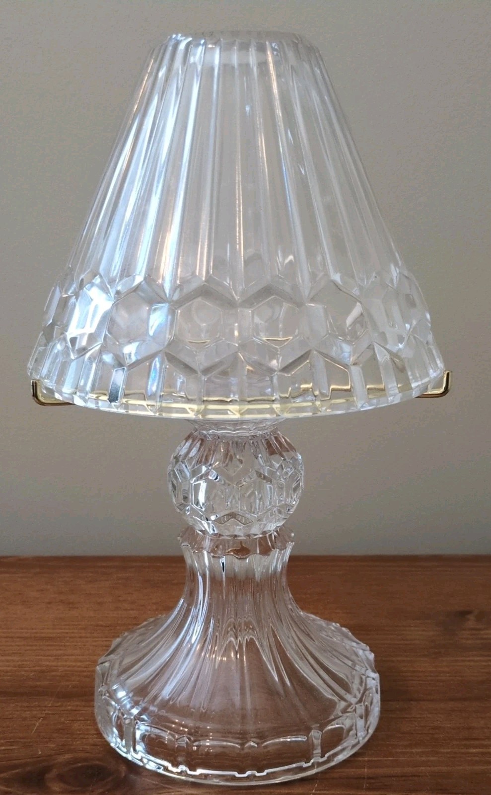 Vintage 1990s Partylite #P7761 Astoria Crystal Tealight 24% 