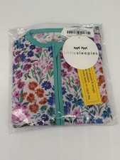 Little Sleepies Sweet Pea Floral Bamboo Viscose Zippy - 3T
