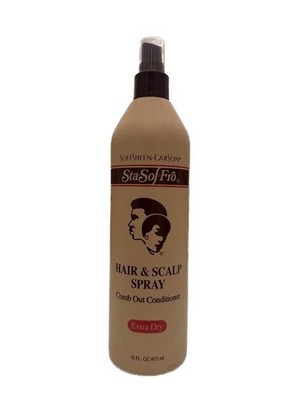 SoftSheen-Carson Sta-Sof-Fro Hair & Scalp Spray Comb Out Conditioner Extra Dry 1