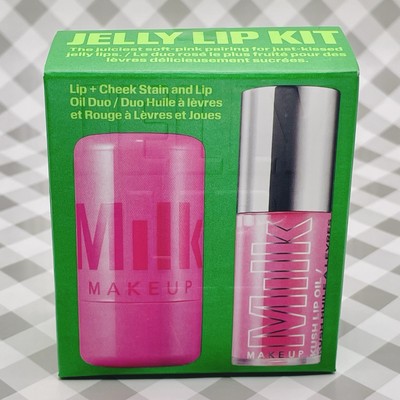 MILK Lip Kit BURST Cooling Water Jelly Tint STRAWBERRY HAZE Kush Oil   NEW   