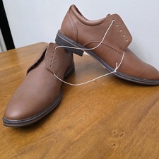 Men's Leo Oxford Dress Shoes - Goodfellow Co Brown 11.5 Need Laces