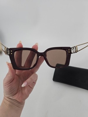 Dior 30Montaigne S13I Sunglasses in Sbord/bord Burgundy with  display picture 1