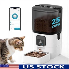 Smart WiFi Automatic Cat Dog Feeder Remote Control Timer Portion Management New