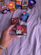 Orange Velvet Fuzz Ball Needoh by Schylling Brand New In Box