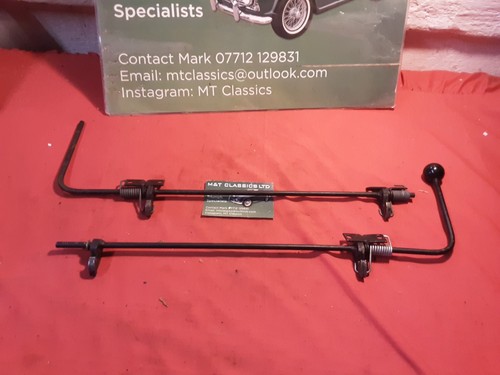 Conjunto de varillas de control de asiento Triumph Tr6 izquierda derecha - Imagen 4 de 7