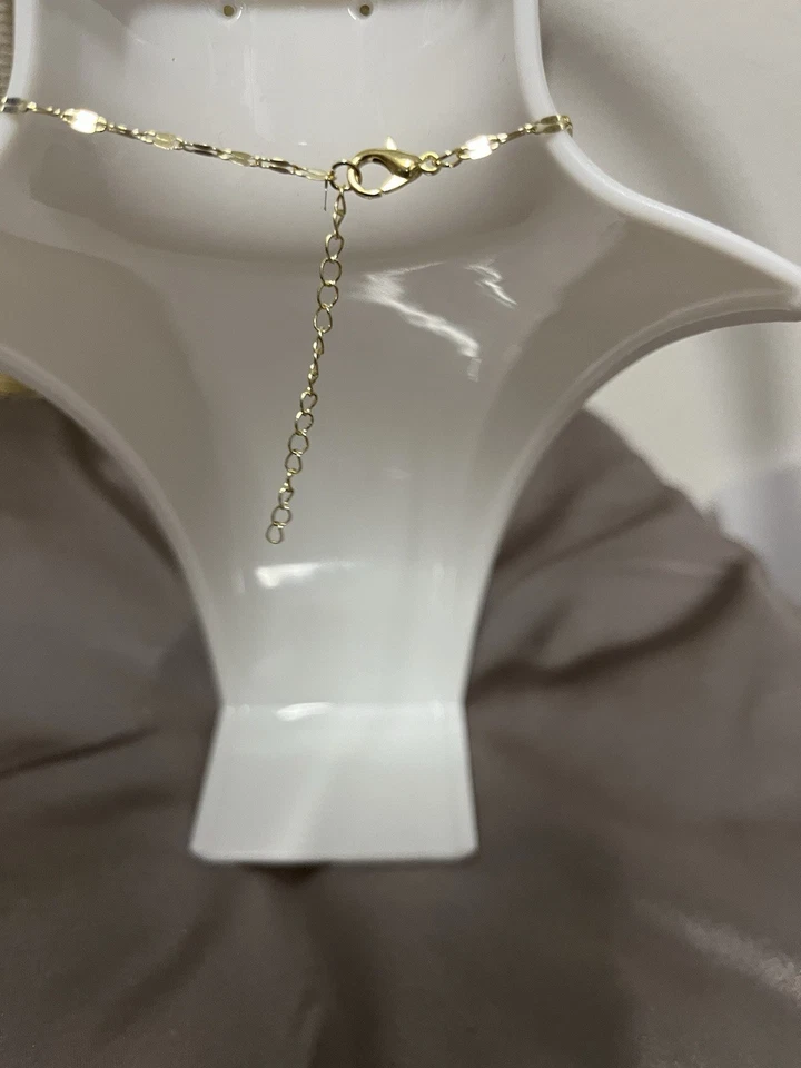 Halskette Anhänger Gold Universum Sterne Strass elegant Zirkonia Steine Damen - Bild 3 von 4