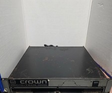 Crown Micro-Tech 1000 500-watt Stereo 800-watt Bridged Power Amplifier For Parts