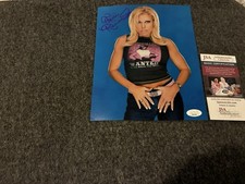 Terri Runnels Signed 8x10 Photo Jsa Coa Wwf Wwe Autograph Diva Sexy