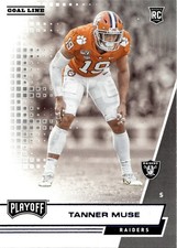 2020 Panini Playoff #298 Tanner Muse Goal Line