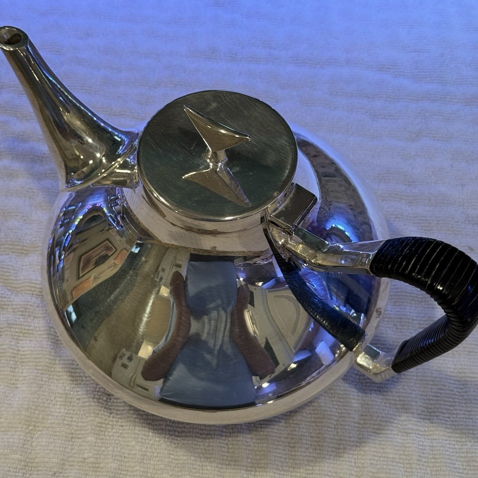 Reed & Barton by John Prip Mid Century Modern Coffee & Tea Service 4 Pc ...
