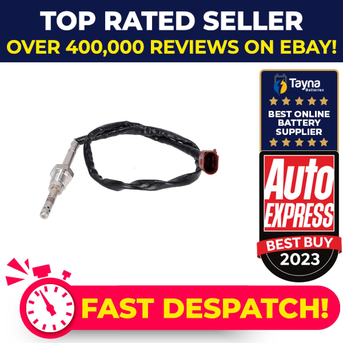 Exhaust Temperature Sensor fits AUDI Q5 8RB 2.0D Before DPF 08 to 17 4G0906088R