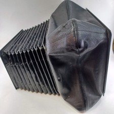 Large Format Field Camera Bellows Black  21cm Plate Side 15cm Lens Side
