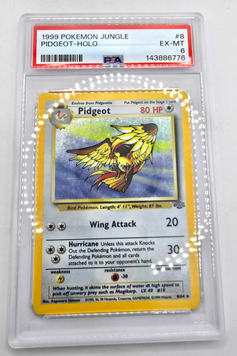 Pidgeot (Unlimited) graded PSA 6 for sale on eBay