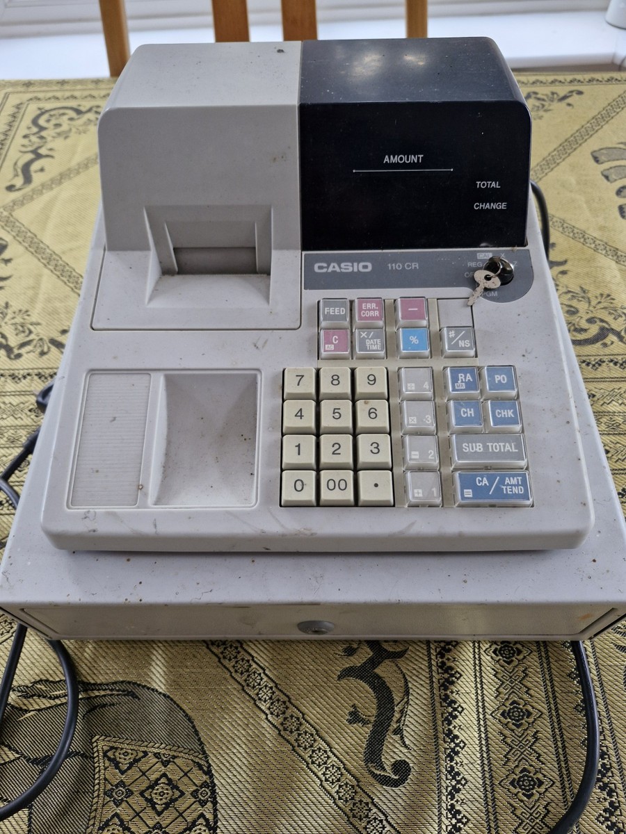 Cash Registers Casio 140cr E94 User Manual Casio 130CR (English 40