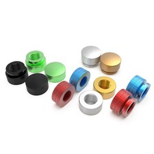 Knurled Thumb Nuts Hand Grip Knobs M3 M4 M5 M6 M8 Aluminium Alloy Blind Hole