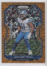 2020 Panini Prizm Orange Disco Prizm Jahlani Tavai #203 04xn