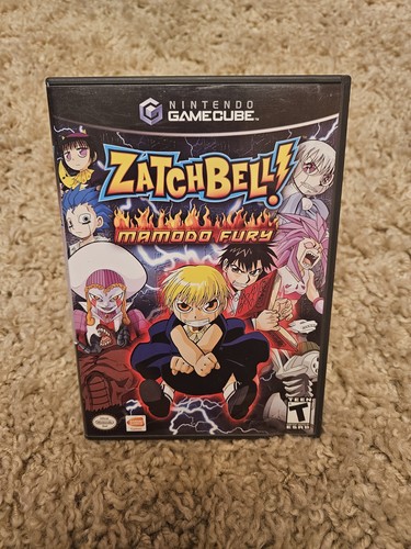 Zatch Bell Mamodo Fury (Nintendo GameCube, 2006) CIB W/ Manual Tested Works!