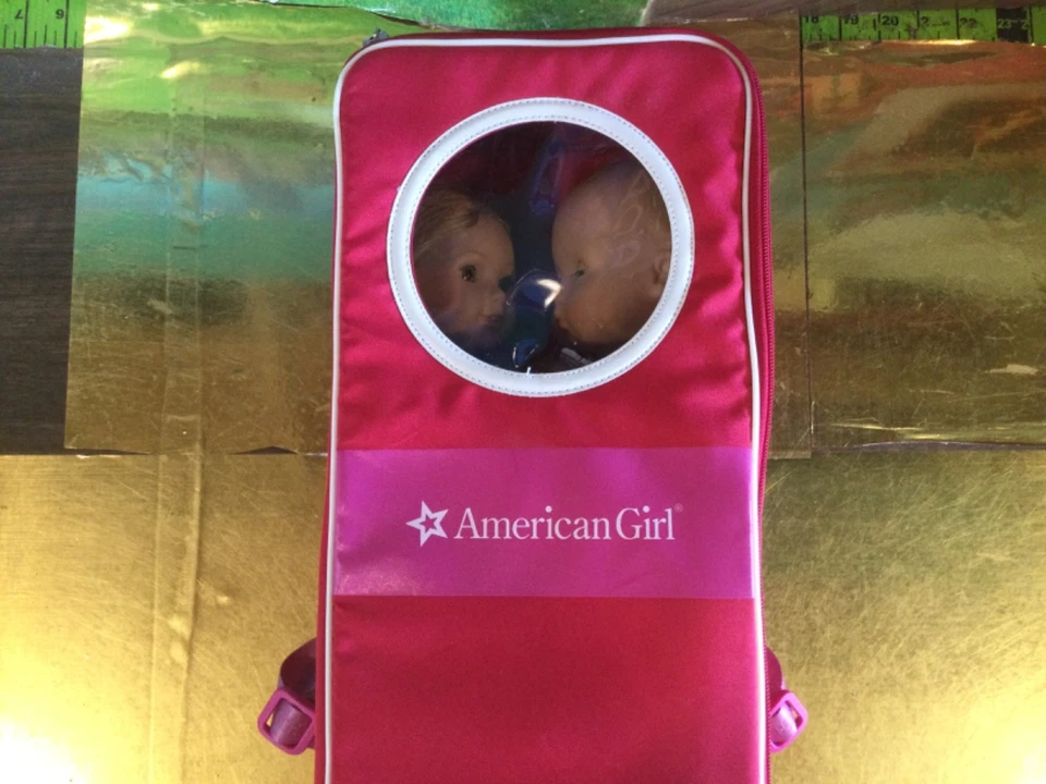 AMERICAN GIRL WELLIE WISHER DOLL & BITTY BABY GIRL DOLL BLONDE HAIR IN AG CASE - Image 2 of 4