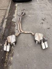 PORSCHE MACAN S TURBO 95B 3.0/3.6 PETROL COMPLETE EXHAUST REAR WITH SQUARE TIPS