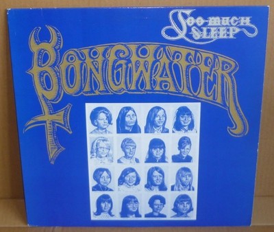 BONGWATER Too Much Sleep LP SHIMMY DISC 1990 US orig shimmy 031 SHOCKABILLY