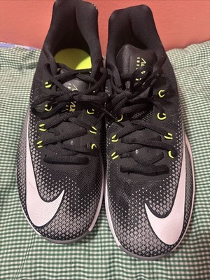 Nike Air Max Infuriate 2 Men s Low Black/Grey with A hint Of Green Size 11.5