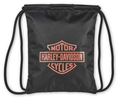Harley-Davidson Rugged High-Density Polyester Quick-Draw Backpack - Black