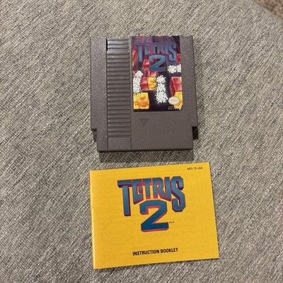 Tetris 2 (1993) w/ Manual Nintendo Entertainment System NES Tested!