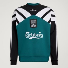 Adidas x Liverpool FC 95/96 Away Crew Sweatshirt - Brand New With Tags - MEDIUM