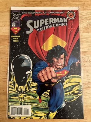 Mixed Lot of 6 Different ACTION COMICS Superman DC Comics All In HG WP