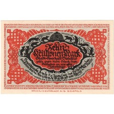 [#293440] Germany, Bielefeld, 10 Millionen Mark, 1923-09-09, UNC