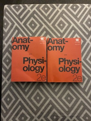 Anatomy & Psychology 2e by Openstax Paperbook 2 Book Set Part 1 & Part 2