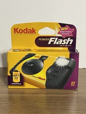 Kodak MAX Power Flash 35mm Disposable Film Camera 27 Exp 800 New