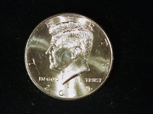 2012-D Kennedy Half Dollar AU++ (1). Free Shipping!
