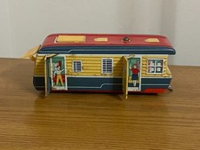 Yonezawa Yone Tin Toy RV Camping Trailer Japan A5-21