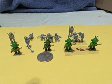 Martians 1960’s Giant Toys Hong Kong,4,Alien Figure Toy Lot Astronauts, vintage