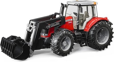 Bruder Massey Ferguson 7624 Traktor mit Frontlader