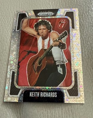 2025 PANINI PRIZM THE ROLLING STONES KEITH RICHARDS #38 DISCO PRIZM 124/149