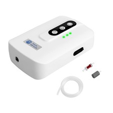 Lithium Battery Powered Portable Aquarium Air Pump for Fish Tank up to 60 Gal...