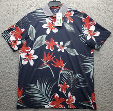 PUMA Golf Performance Polo Shirt Mens L Green Matter Luau UPF 40 UV Protection