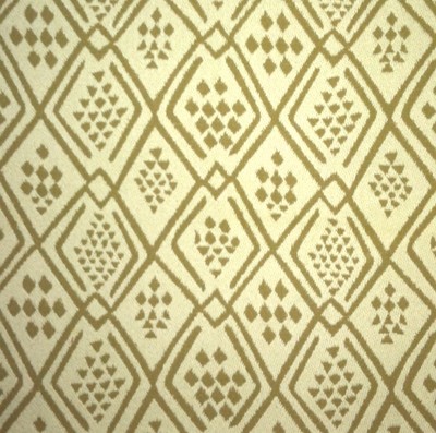 CLARENCE HOUSE Himba Beige Cream Geometric Woven Italy Remnant New