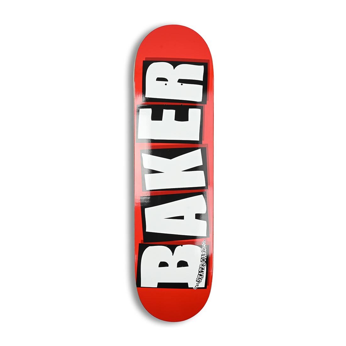 Tabla De Skate Baker Brand Logo - Blanca
