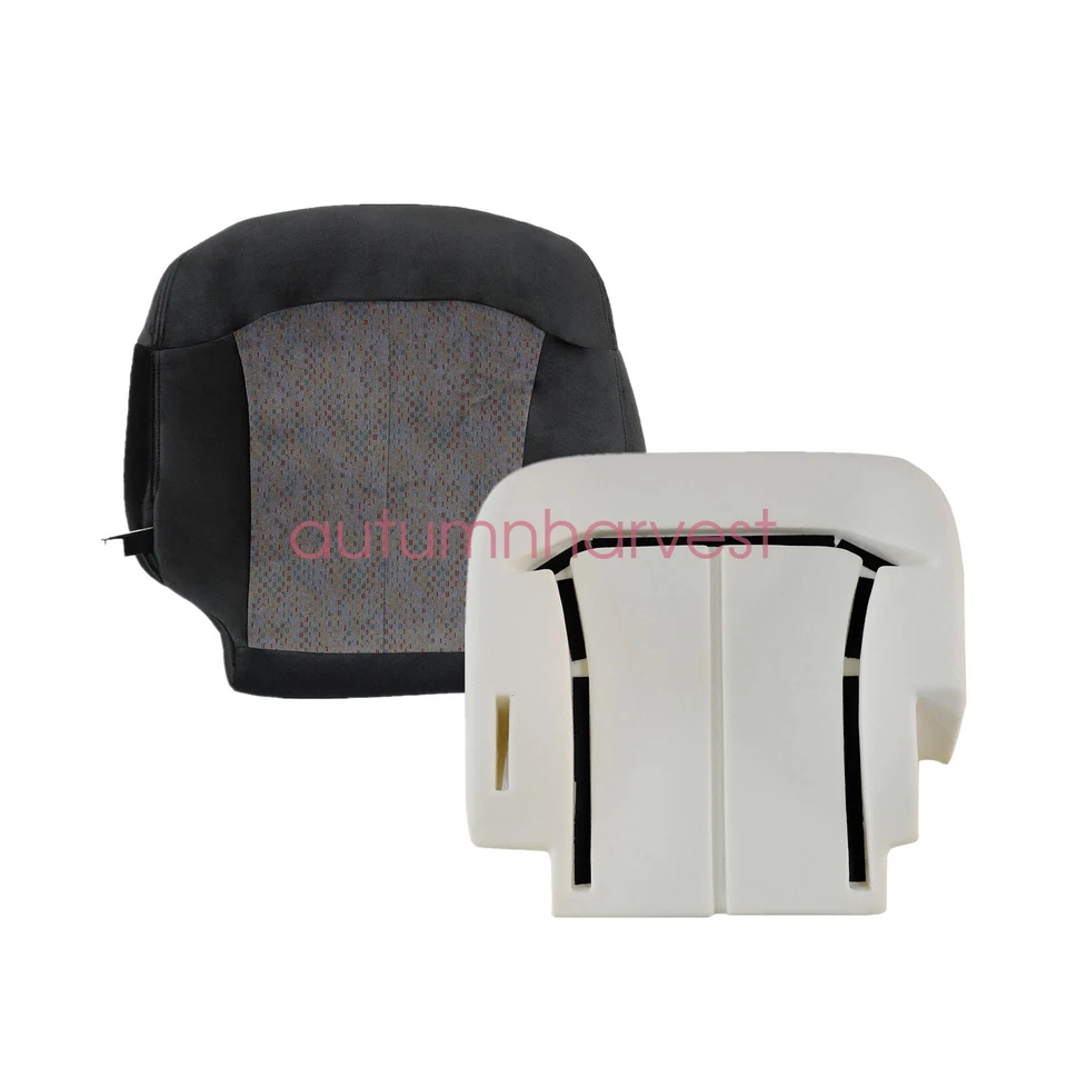 1999 2000 For Chevy Silverado 2500 Driver Bottom Cloth Seat Cover & Foam Cushion - Изображение 2 из 4