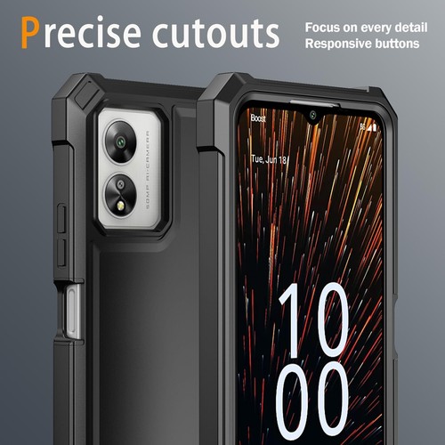 for Boost Celero 5G SC 2024 Phone Case SC Version Only Casewith Tempered Glas... - 第 5/7 張圖片