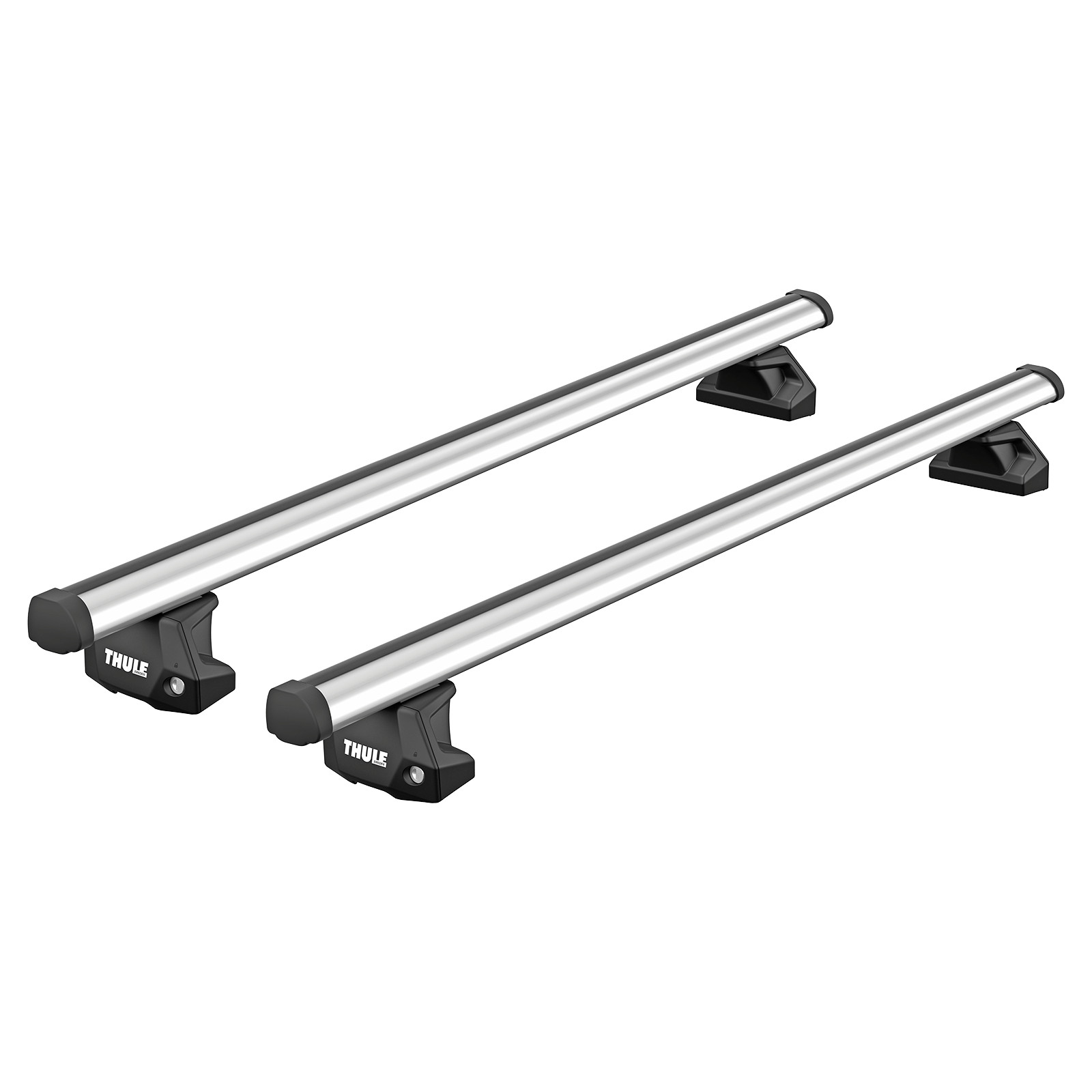 Barres de toit Thule ProBar robustes pour charger un coffre sur Discovery III - 2