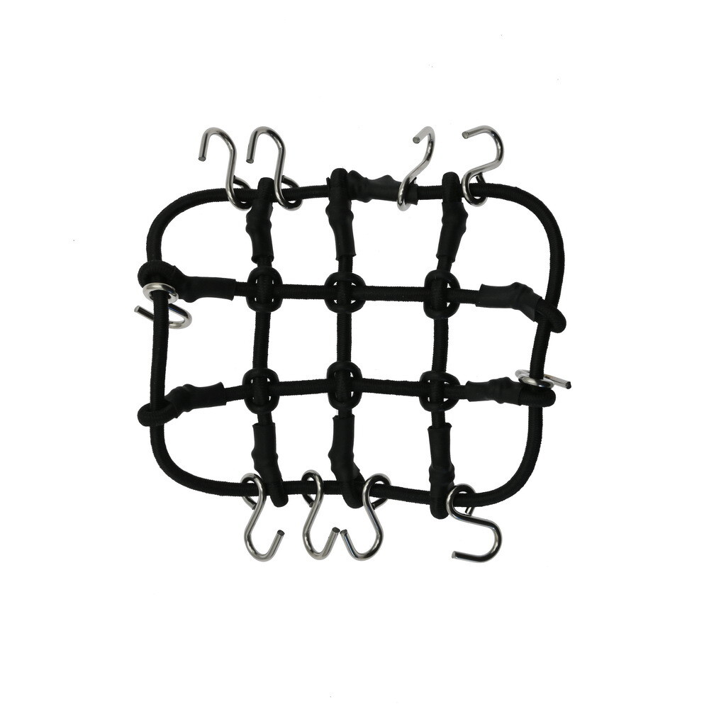 Jimny SCX24 AXI90081 1/24 RC Car Luggage Roof Rack Bungee Net with Hook-image