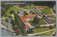 Postcard - 1940s Sutters Fort Sacramento California Vintage CA Linen