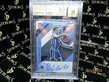 2019-20 Panini Donruss Optic Brandon Clarke RC SIGNATURE SERIES BGS GEM MINT 9.5